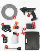 PISTOLA HIDROLAVADORA DE ALTA PRESIÓN+MALETIN+2 Baterias
