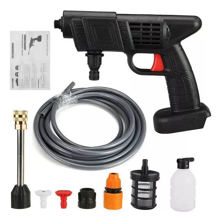 PISTOLA HIDROLAVADORA DE ALTA PRESIÓN+MALETIN+2 Baterias